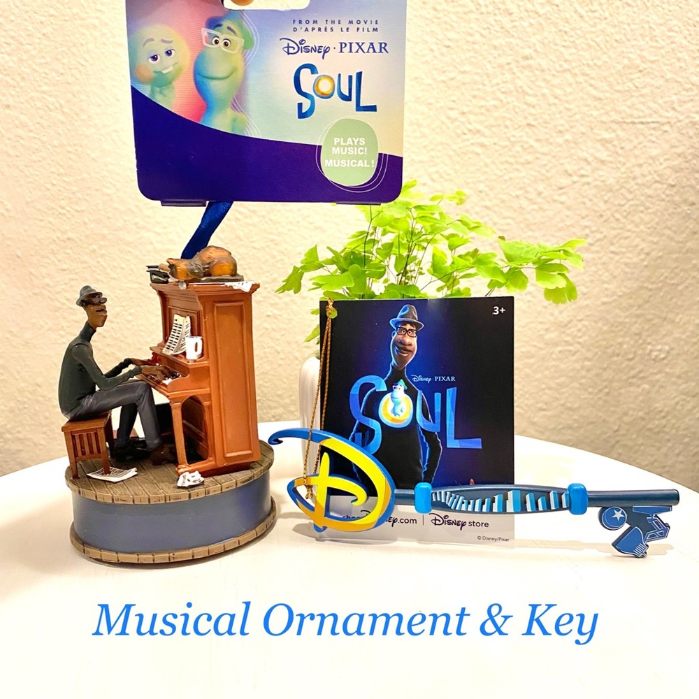 Disney /Pixar SOUL Musical Ornament & Key